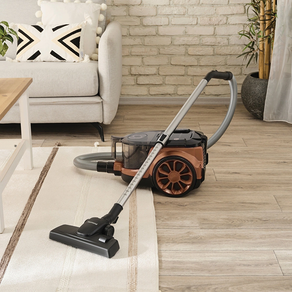 Homend Dustroyer 1255H Yatay Süpürge Bakır görseli 1
