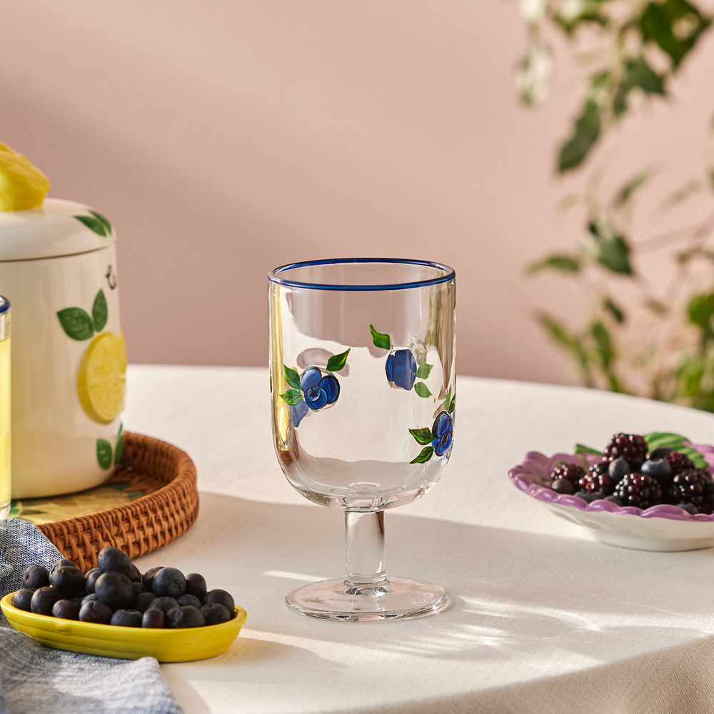 Karaca Blueberry Kadeh 390 ml Mor görseli 4