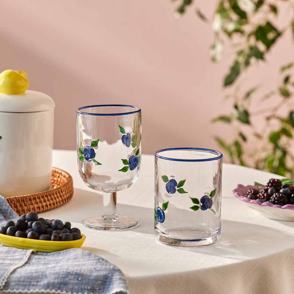 Karaca Blueberry Kadeh 390 ml Mor görseli 7