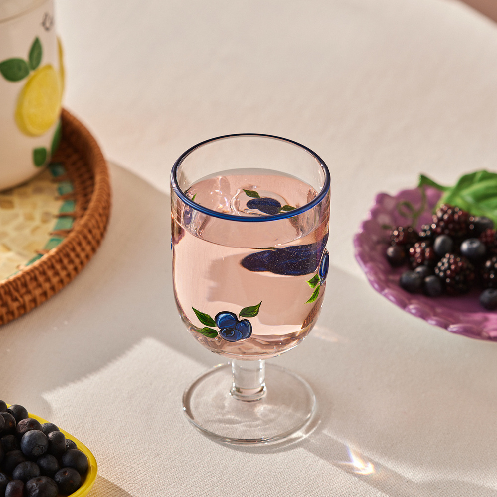 Karaca Blueberry Kadeh 390 ml Mor görseli 6