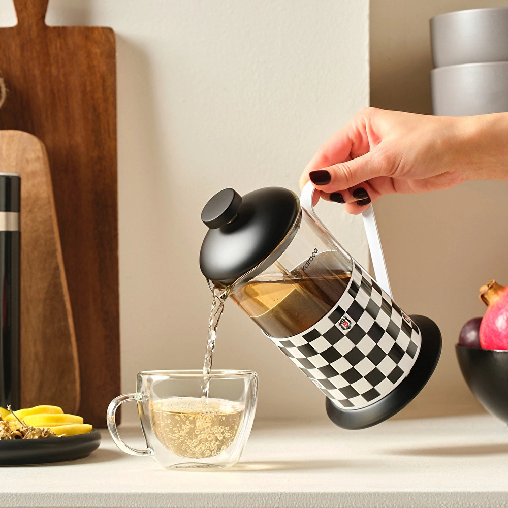Karaca x Beşiktaş French Press 600 Ml görseli 6