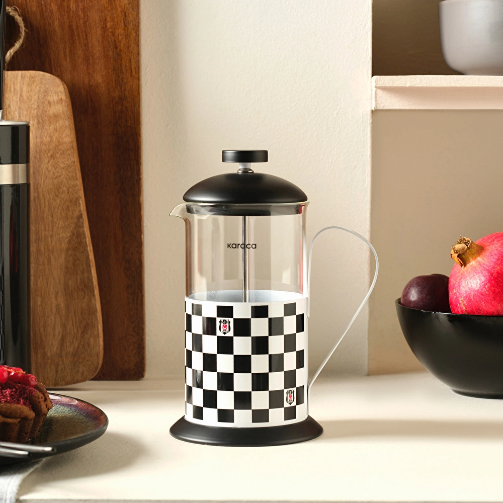 Karaca x Beşiktaş French Press 600 Ml görseli 4