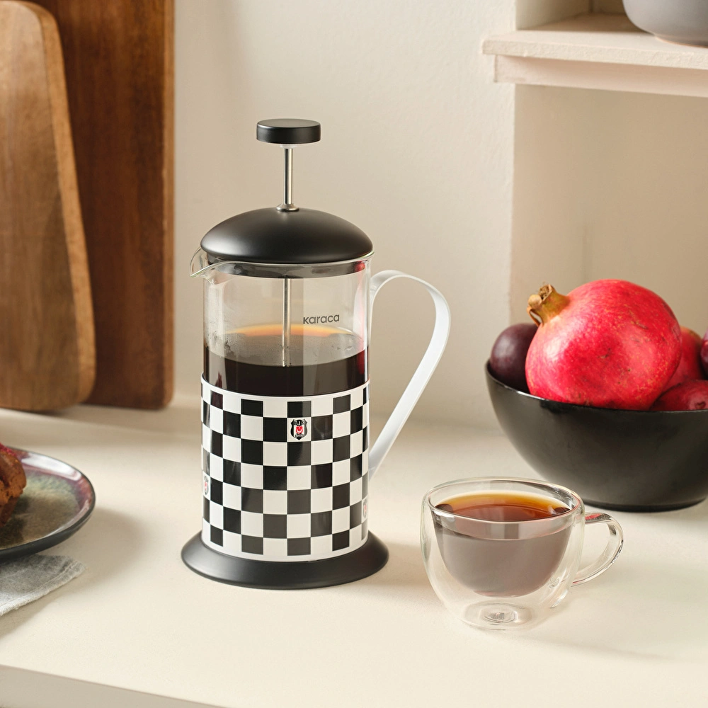Karaca x Beşiktaş French Press 600 Ml görseli 7