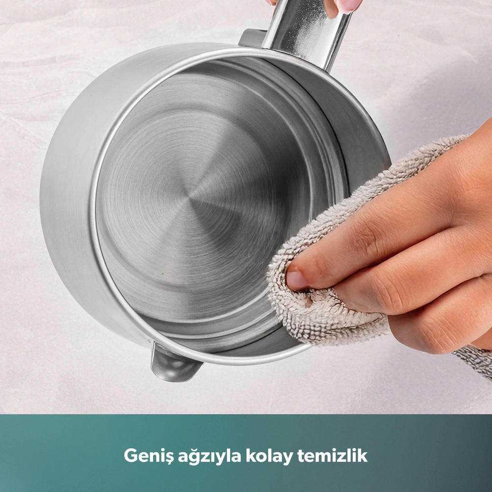 Homend Teabot 1785H Konuşan Otomatik Çay Makinesi Krom görseli 11