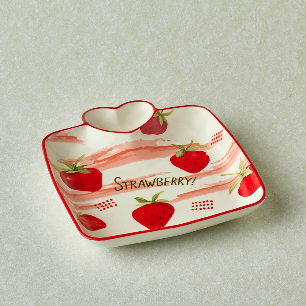 Karaca Strawberry Kalpli Sunumluk 19 cm görseli 3
