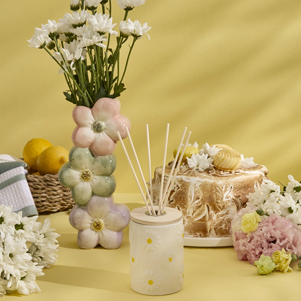 Karaca Home White Daisy Çubuklu Ortam Kokusu görseli 2