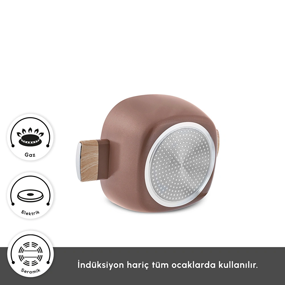 Karaca Swiss Crystal Mocha 7 Parça Tencere Seti görseli 5