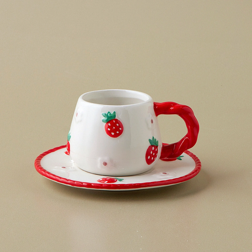 Karaca Berrybloom 2 Kişilik Kahve Fincan Takımı 100 ml görseli 3