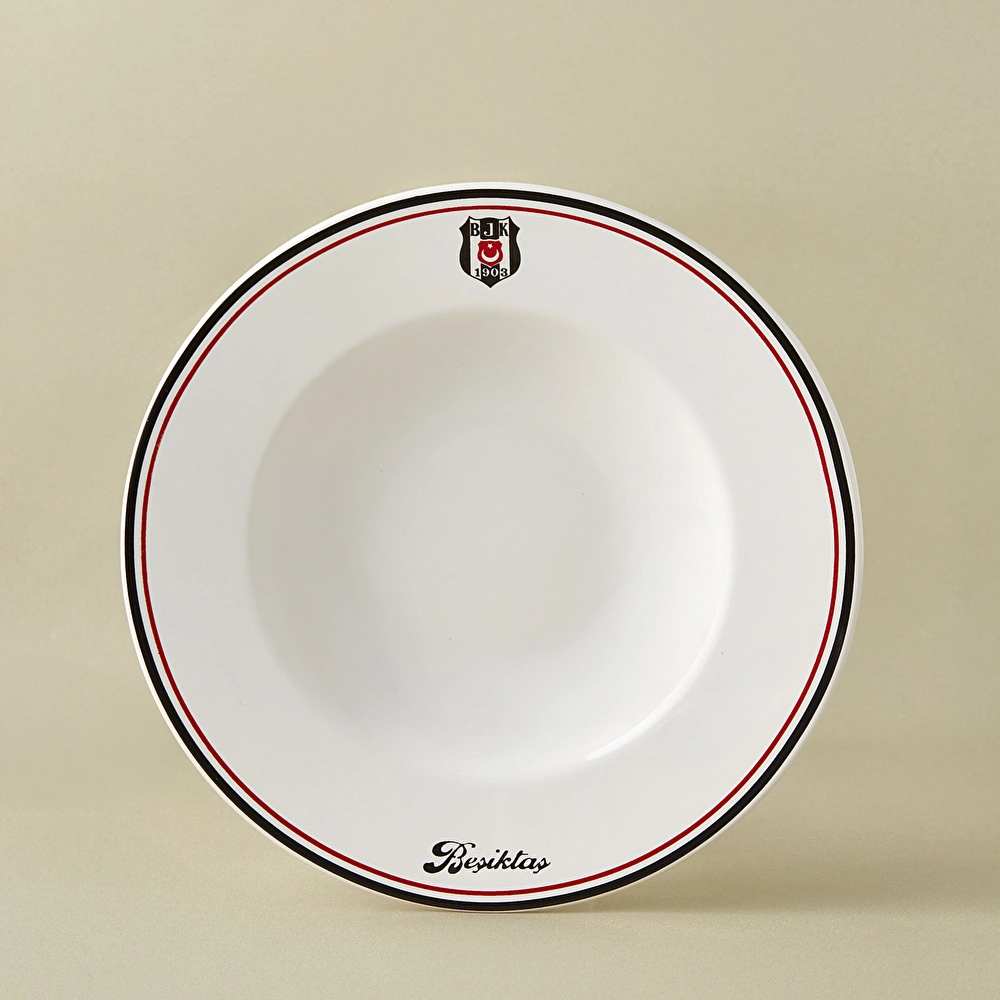 Karaca x Beşiktaş Lisanslı Makarna Tabağı 27 cm görseli 2