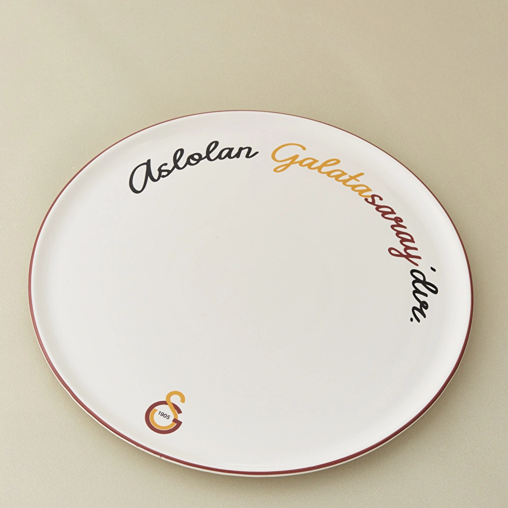 Karaca x Galatasaray Lisanslı Pizza Tabağı 32 cm görseli 3