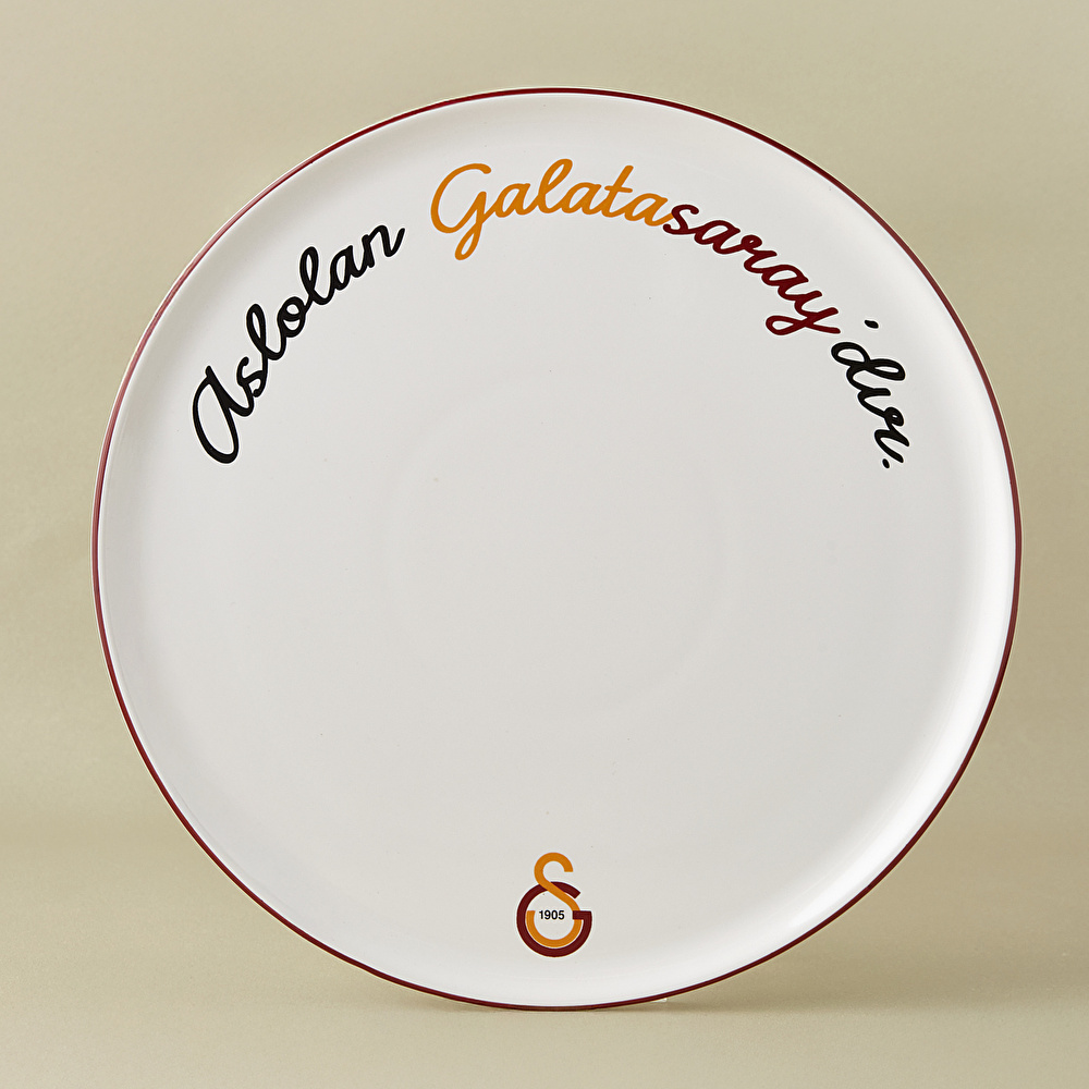 Karaca x Galatasaray Lisanslı Pizza Tabağı 32 cm görseli 2