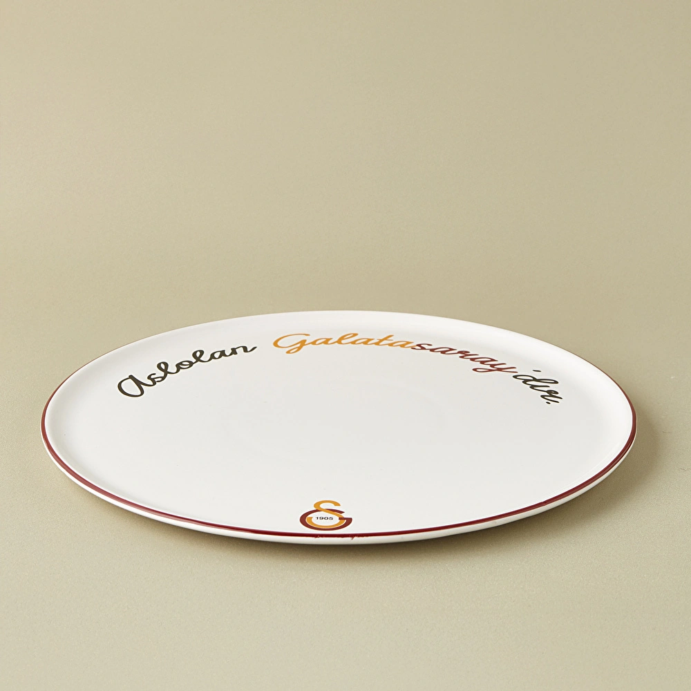 Karaca x Galatasaray Lisanslı Pizza Tabağı 32 cm görseli 4