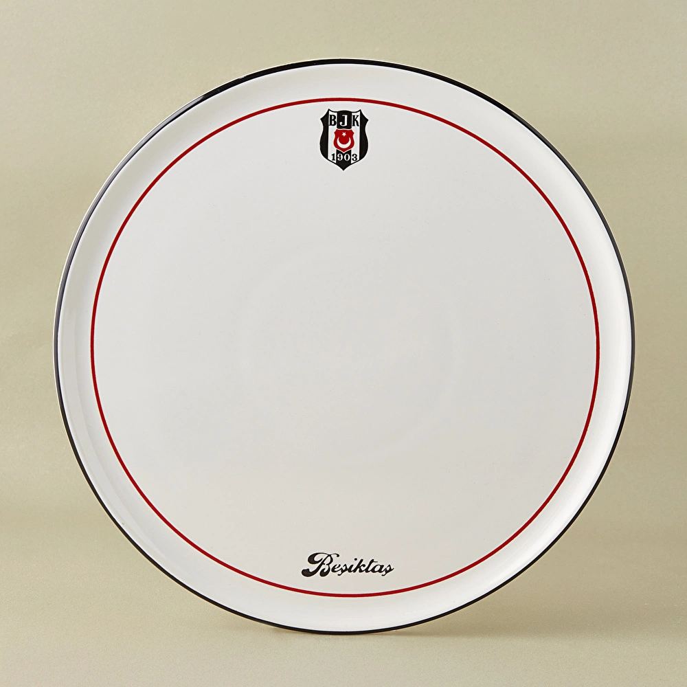Karaca x Beşiktaş Lisanslı Pizza Tabağı 32 cm görseli 2