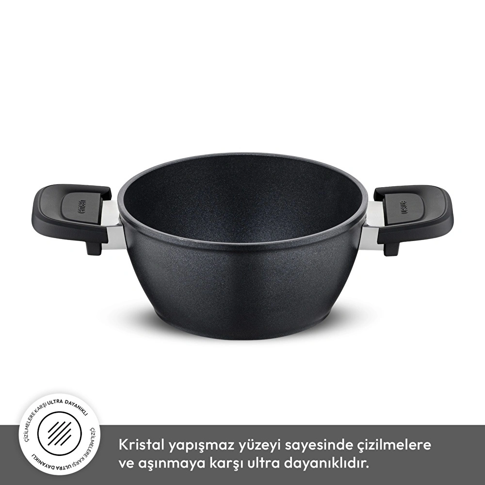 Emsan Diamente Derin Tencere 24 cm görseli 7