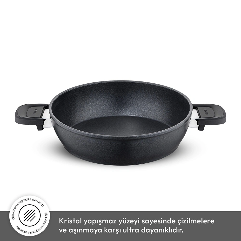 Emsan Diamente Karnıyarık Tenceresi 30 cm görseli 7
