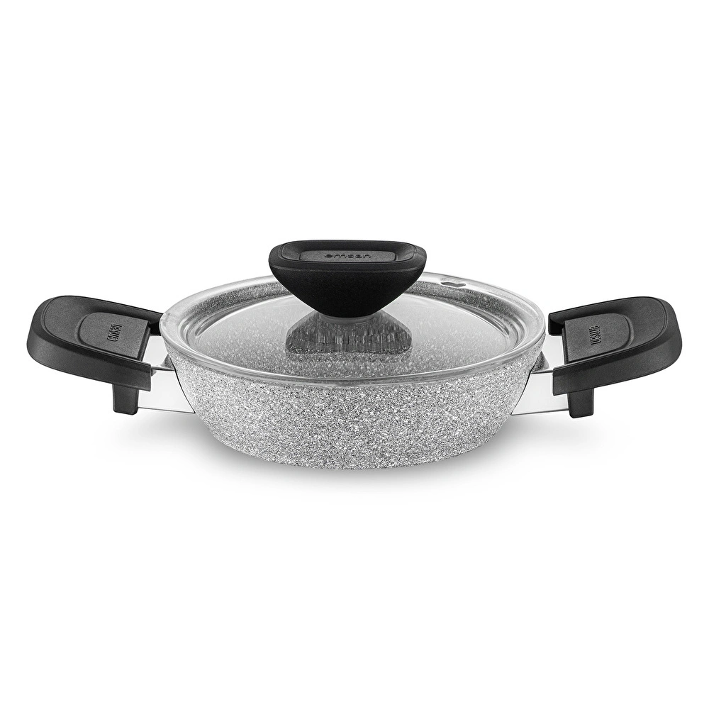 Emsan Fortis Granit 6 Parça Sahan Set Gri görseli 9
