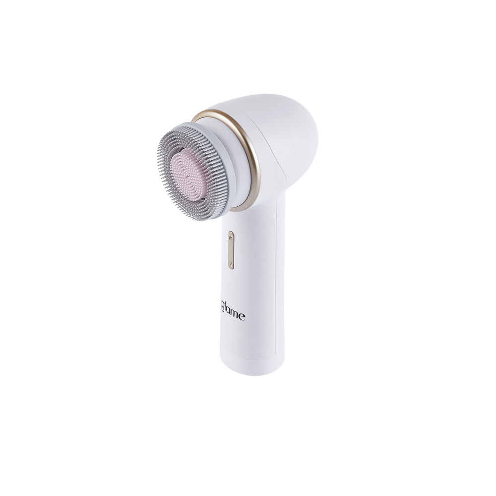 Glame Duo Spin Cleanser-Çift Başlıklı Yüz Temizleme Fırçası | Döner Başlıklı Gözenek Sıkılaştırıcı & Temizleme Cihazı görseli 6