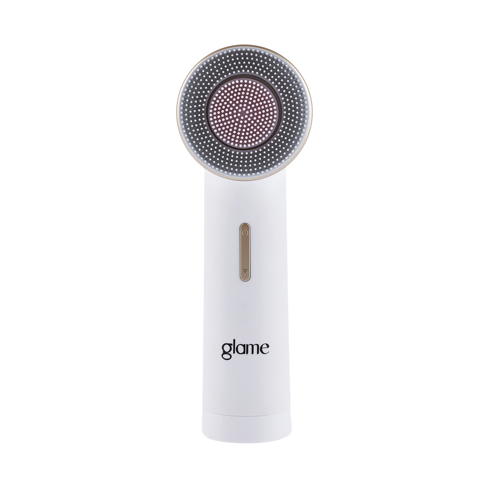Glame Duo Spin Cleanser-Çift Başlıklı Yüz Temizleme Fırçası | Döner Başlıklı Gözenek Sıkılaştırıcı & Temizleme Cihazı görseli 5