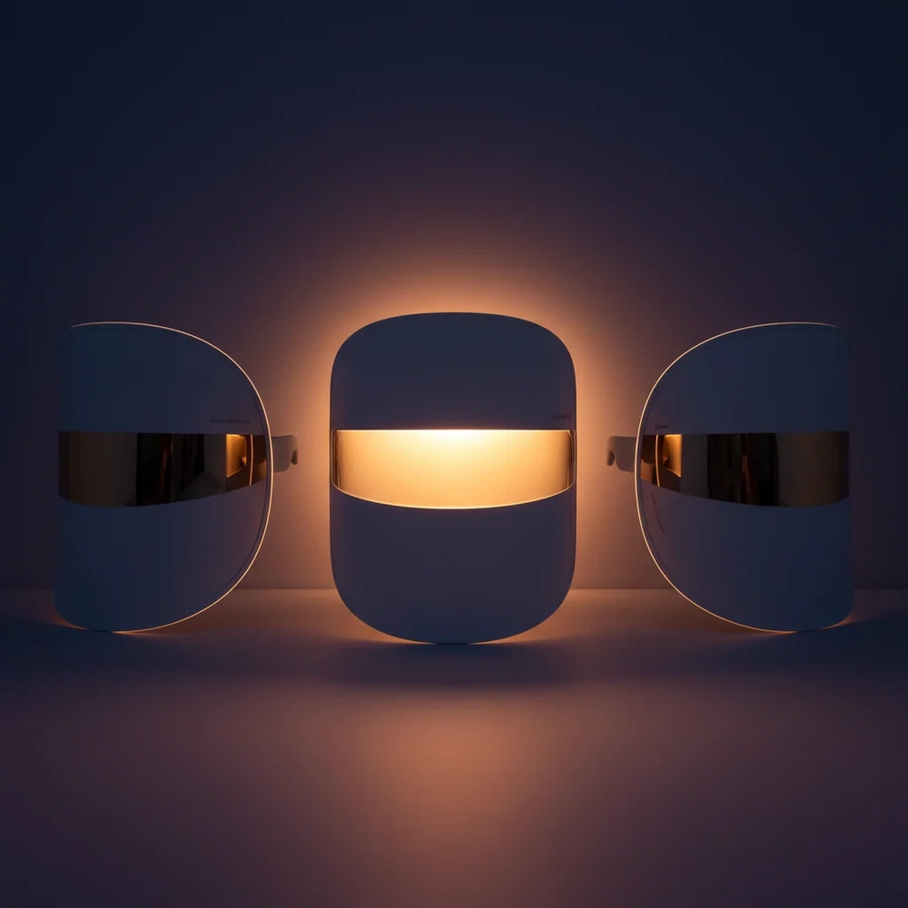 Glame Glow Mask LED Yüz Maskesi - Işık Terapili & Kırışıklık Karşıtı & Ton Eşitleyici Ev Tipi Cilt Bakım Cihazı görseli 3