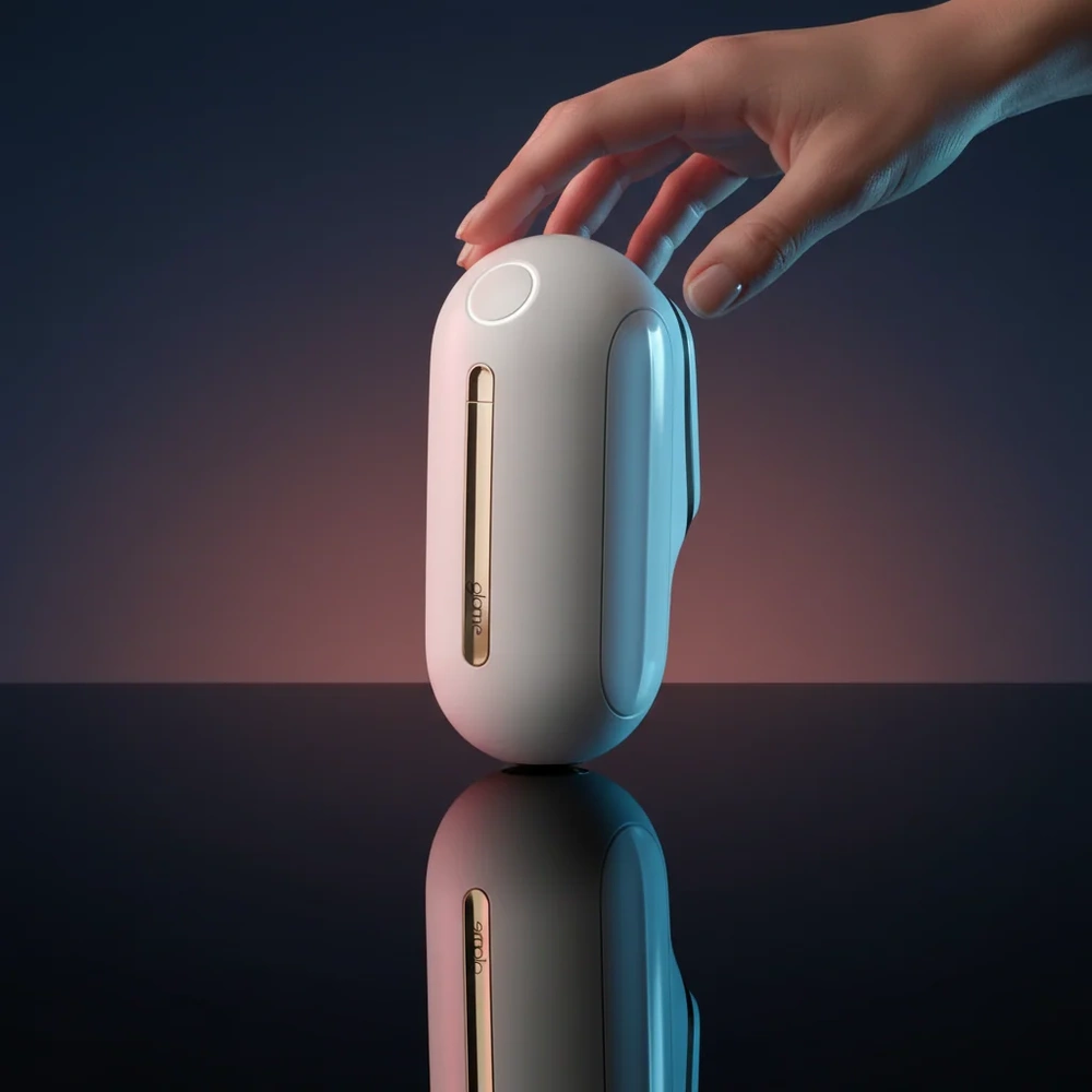 Glame Sapphire Freeze IPL - Buz Başlıklı Lazer Epilasyon Cihazı | Safir Soğutmalı Ağrısız Ev Tipi Tüy Alma Cihazı Beyaz görseli 3