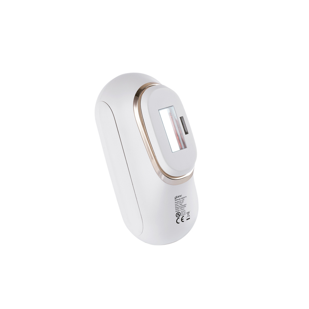 Glame Sapphire Freeze IPL - Buz Başlıklı Lazer Epilasyon Cihazı | Safir Soğutmalı Ağrısız Ev Tipi Tüy Alma Cihazı Beyaz görseli 4