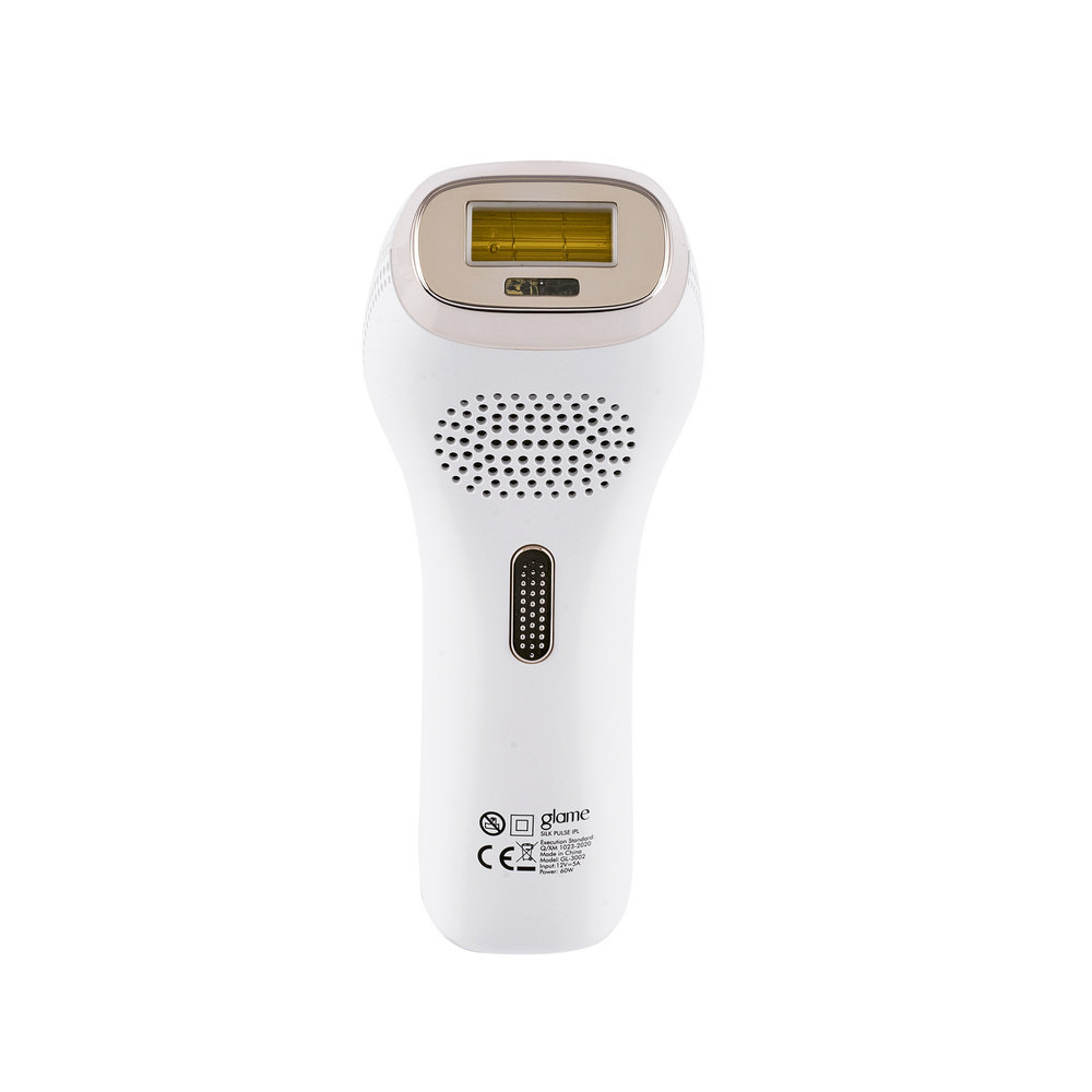 Glame Silk Pulse IPL - Lazer Epilasyon Cihazı | Ağrısız & Acısız Ev Tipi Lazer Tüy Alma Cihazı Beyaz görseli 4