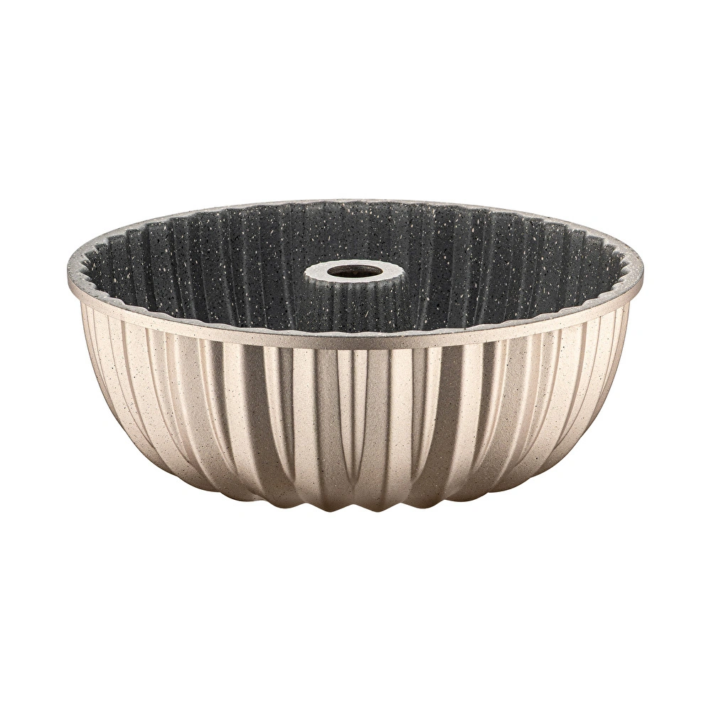 Emsan Golden Stone Döküm Kek Kalıbı 25 cm görseli 5