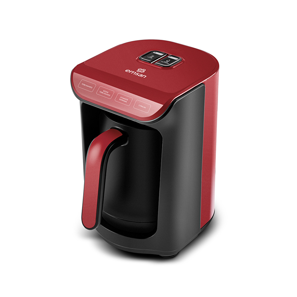 Emsan Közde Türk Kahve Makinesi Cherry Red görseli 5