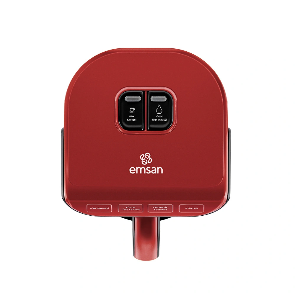 Emsan Közde Türk Kahve Makinesi Cherry Red görseli 6