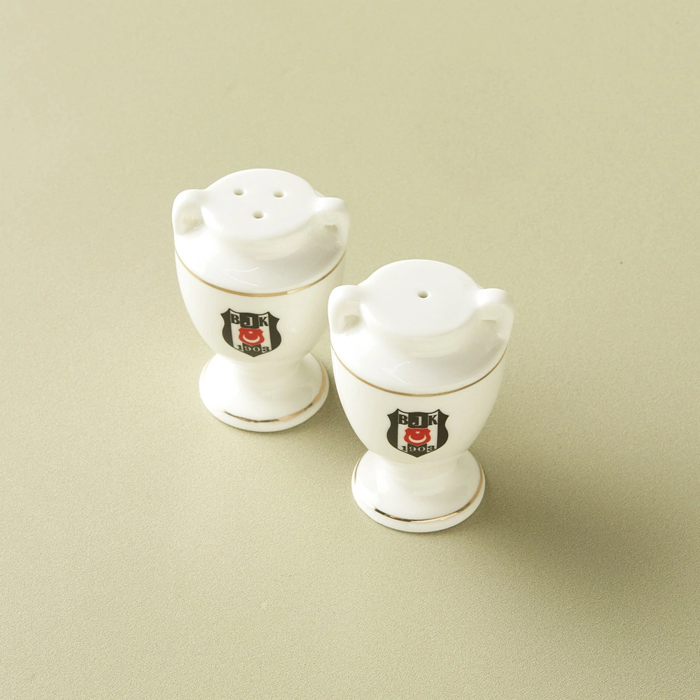Karaca x Beşiktaş Lisanslı Tuzluk Biberlik 100 ml görseli 3