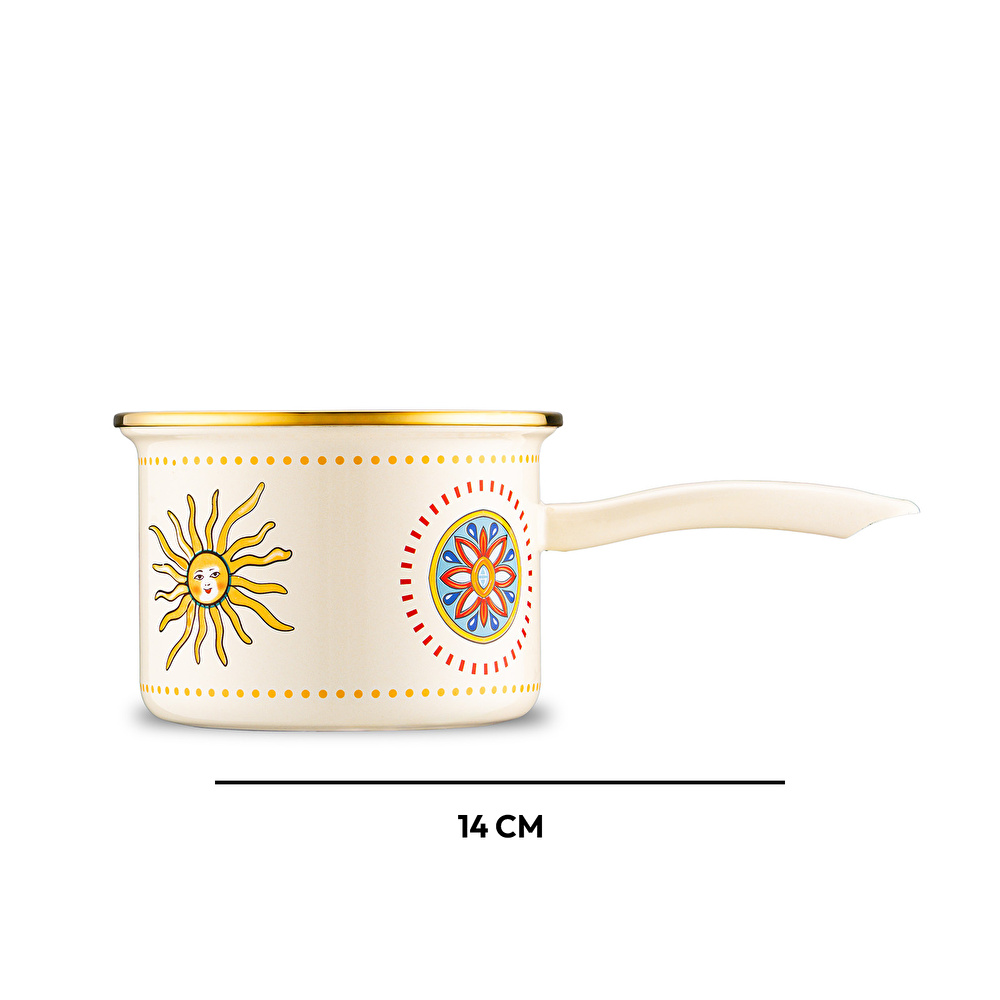 Emsan Solemar Emaye Midi Set 14 cm görseli 2