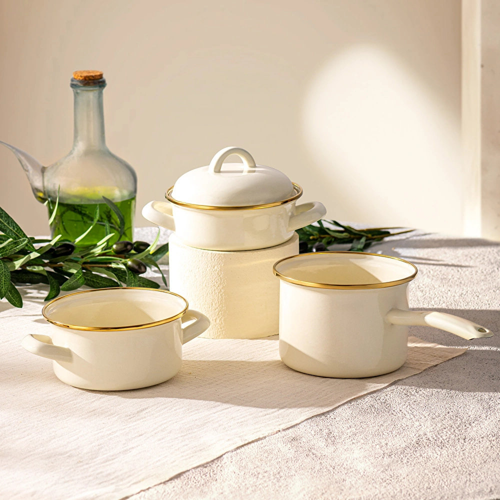 Emsan Retro Emaye Midi Set 14 cm görseli 2
