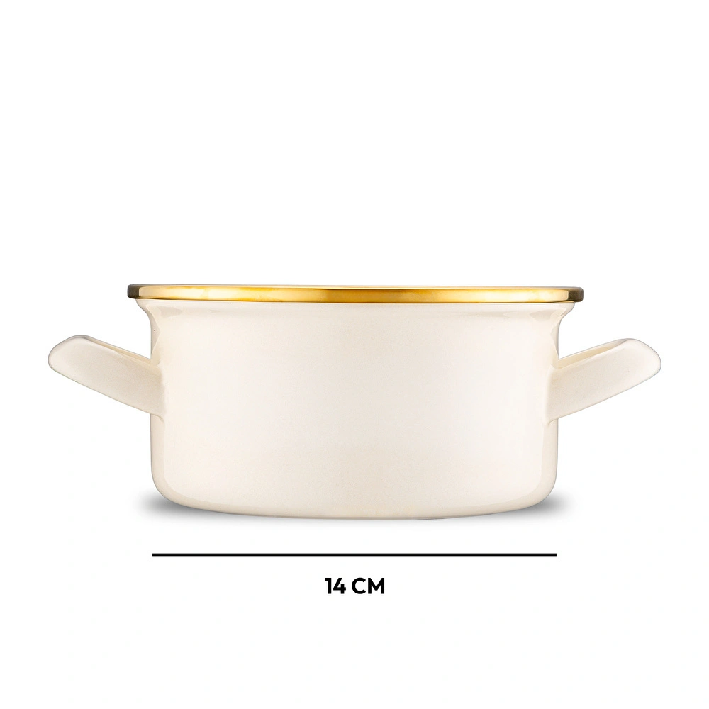 Emsan Retro Emaye Midi Set 14 cm görseli 6