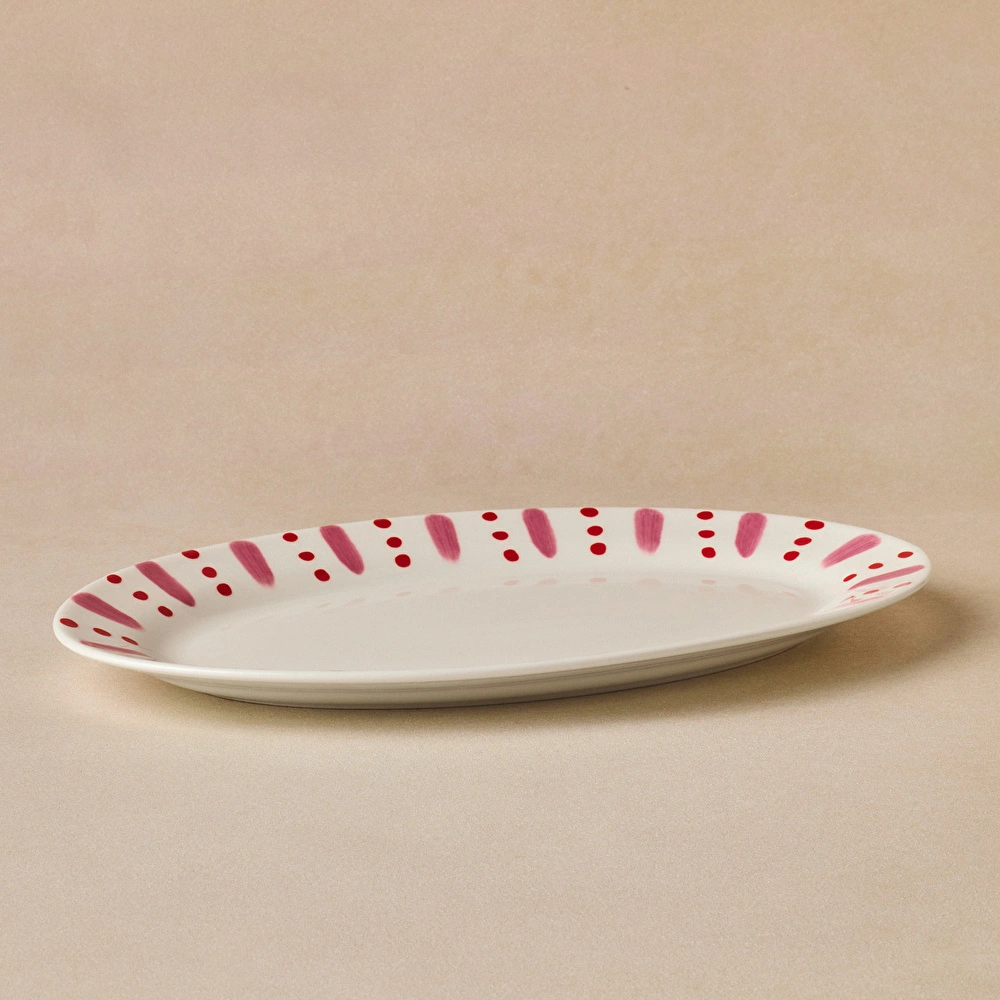 Karaca Cherry Time Kayık Tabak 30 cm görseli 3