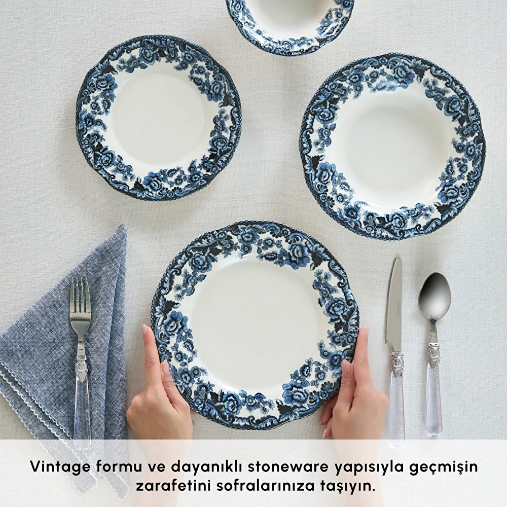 Emsan Melora 24 Parça 6 Kişilik Yemek Takımı görseli 2