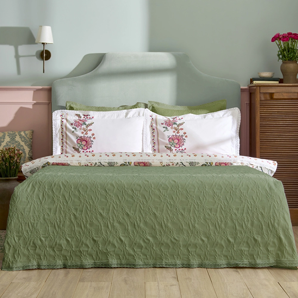 Karaca Home  Everbloom %100 Pamuk Düet Set görseli 1