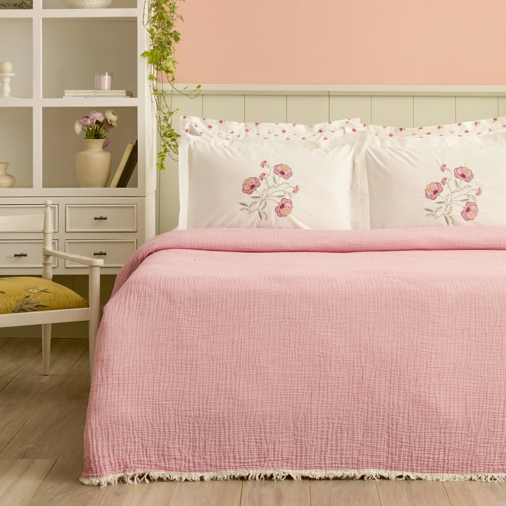 Karaca Home Alvero %100 Pamuk Nish Set Çift Kişilik Pike Takımı Multicolour görseli 1