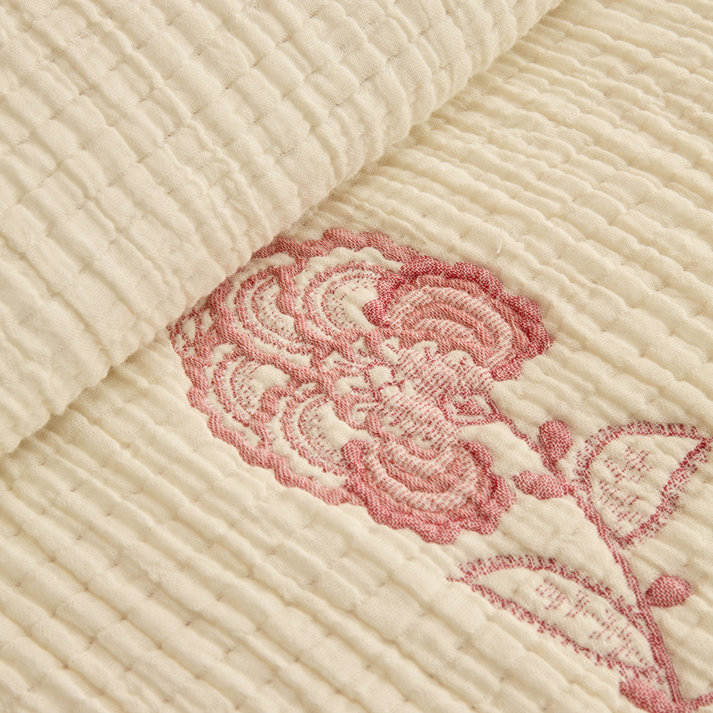 Karaca Home Lioren %100 Pamuk Nish Set Çift Kişilik Pike Takımı Multicolour görseli 7