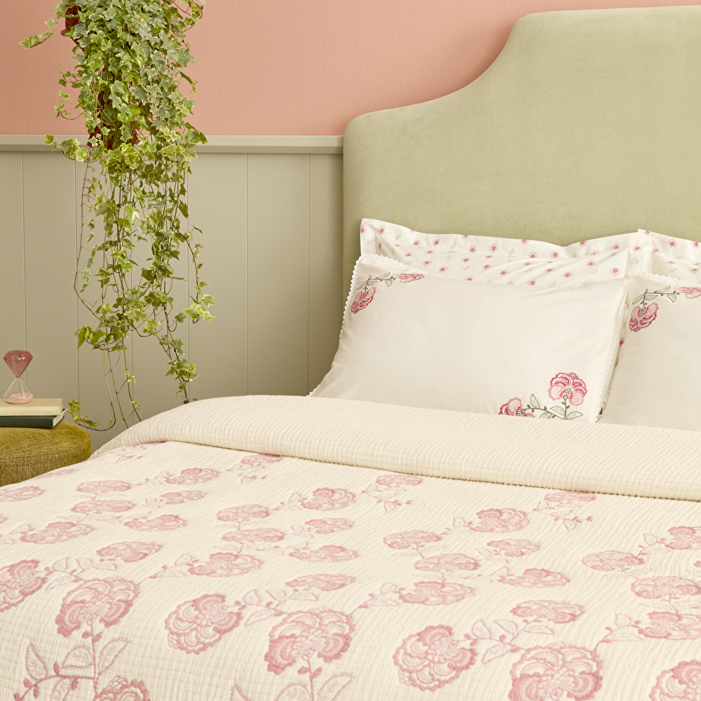 Karaca Home Lioren %100 Pamuk Nish Set Çift Kişilik Pike Takımı Multicolour görseli 3