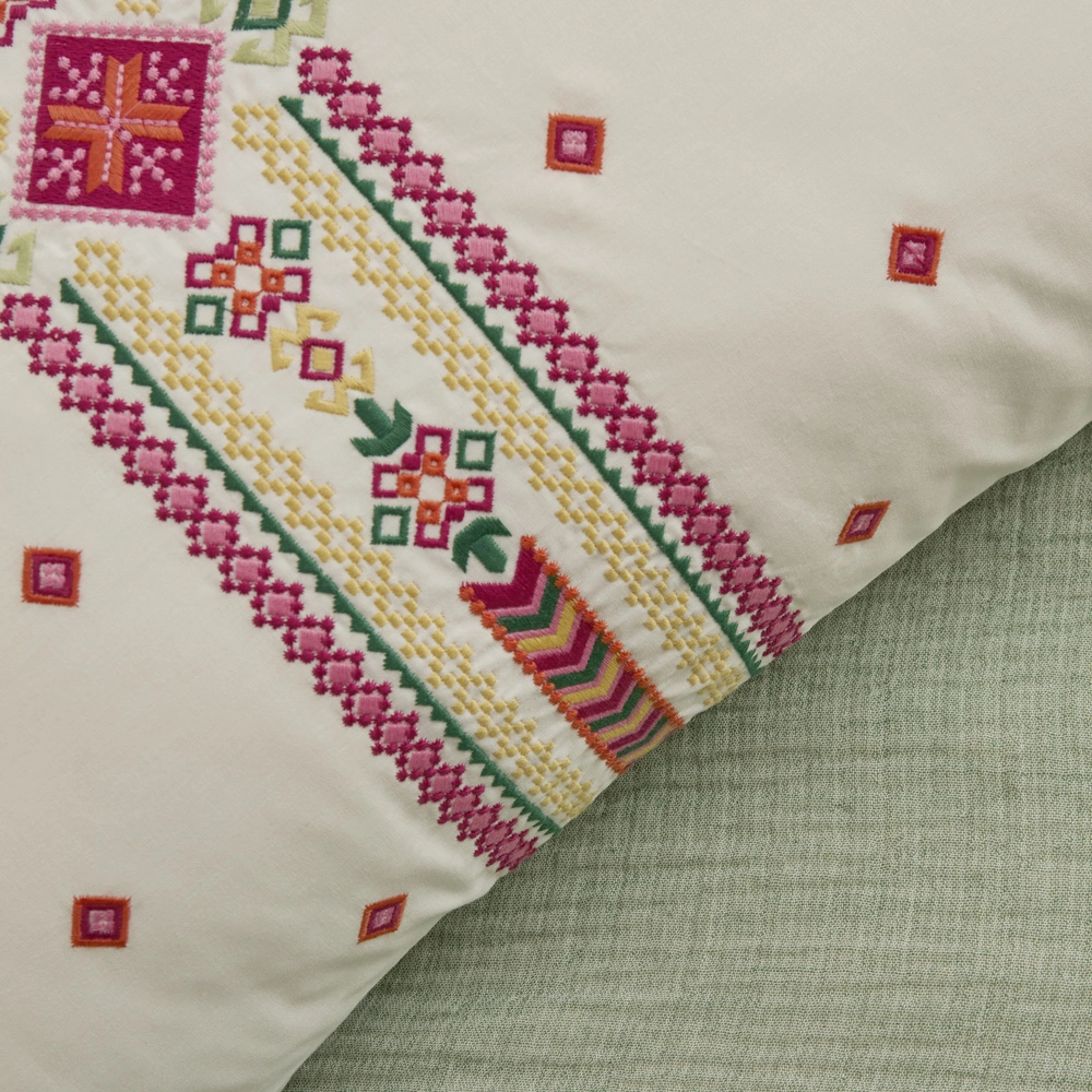Karaca Home Elvra %100 Pamuk Nish Set Çift Kişilik Pike Takımı Multicolour görseli 5