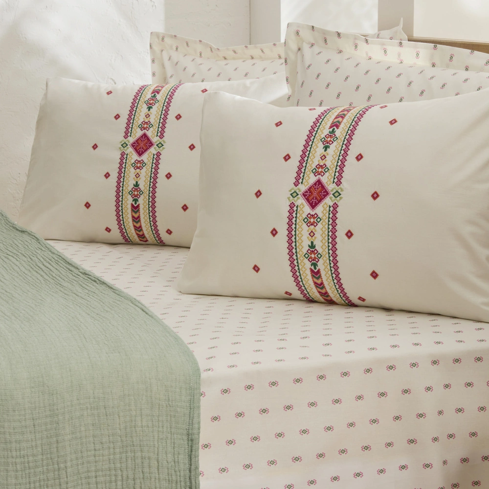 Karaca Home Elvra %100 Pamuk Nish Set Çift Kişilik Pike Takımı Multicolour görseli 3