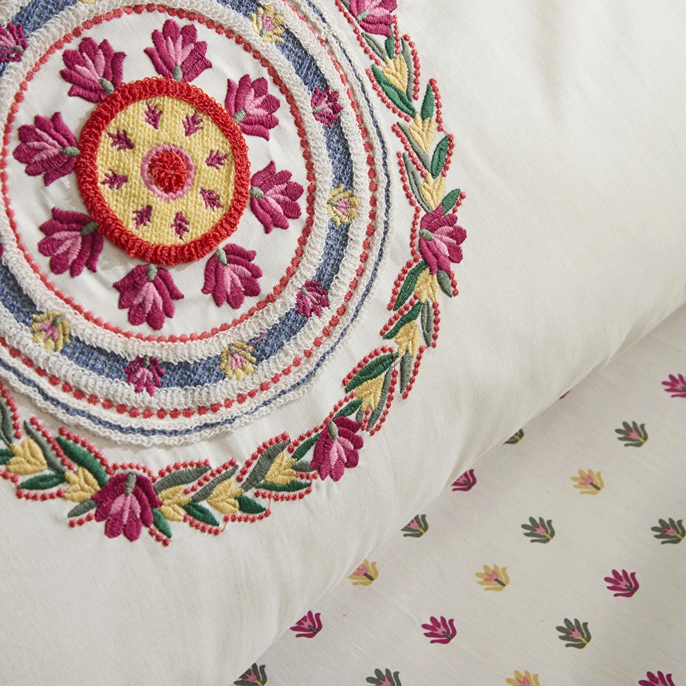 Karaca Home Luneor %100 Pamuk Nish Set Çift Kişilik Pike Takımı Multicolour görseli 8