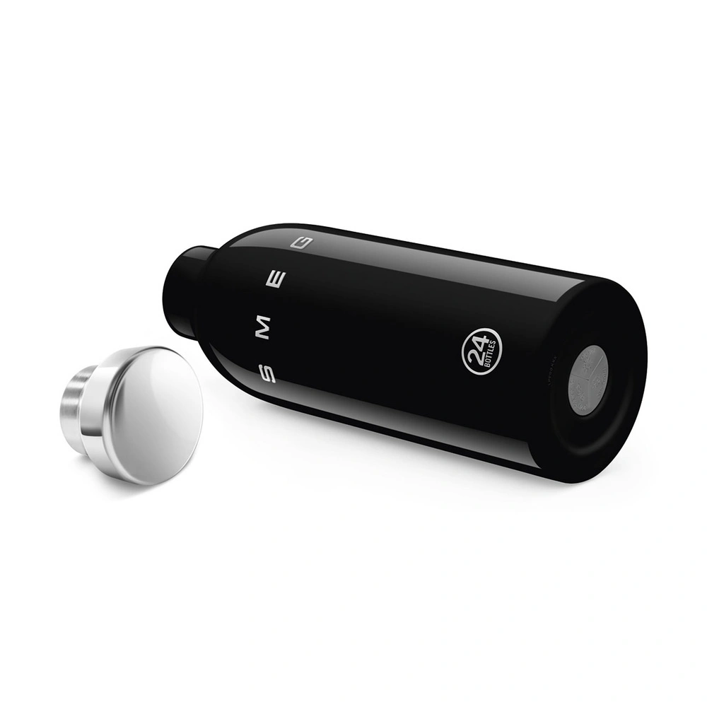 Smeg Clima Bottle-Termos 500 ml Siyah WBF01BL görseli 5