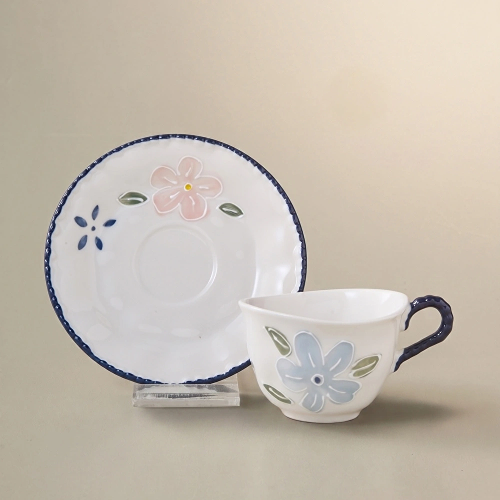 Karaca Perla Bloom 6 Kişilik Kahve Fincan Takımı 90 ml görseli 2