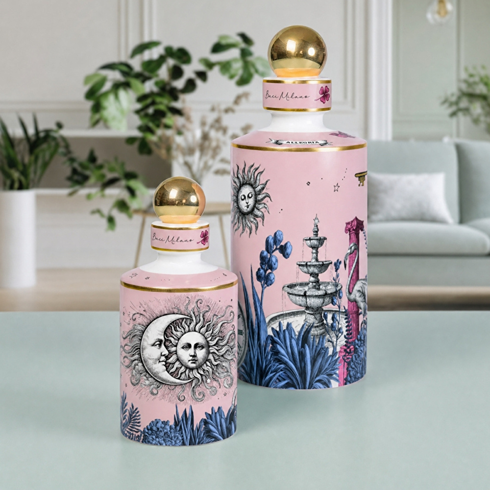 Baci Milano Allegria Pink Büyük Boy Dekoratif Obje görseli 2