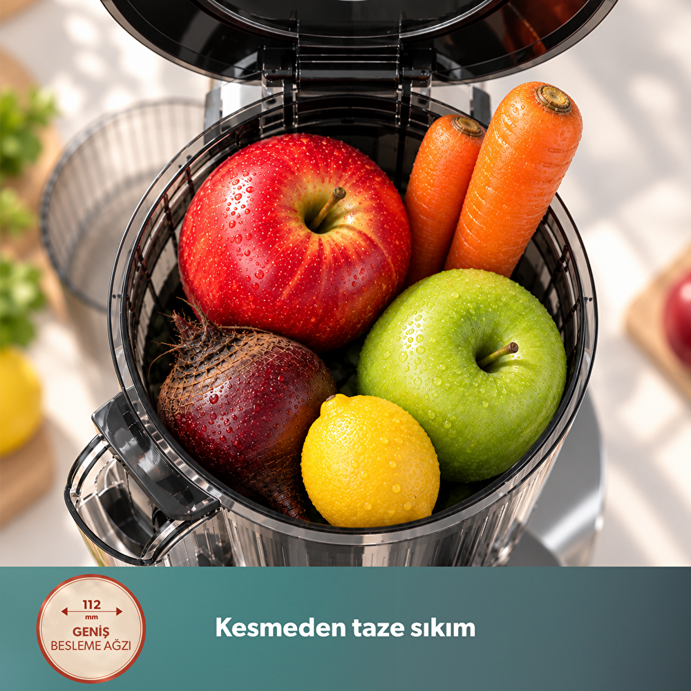 Homend Vitamillion 2605H Katı Meyve Sıkacağı görseli 3