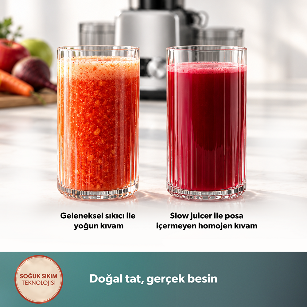 Homend Vitamillion 2605H Katı Meyve Sıkacağı görseli 4