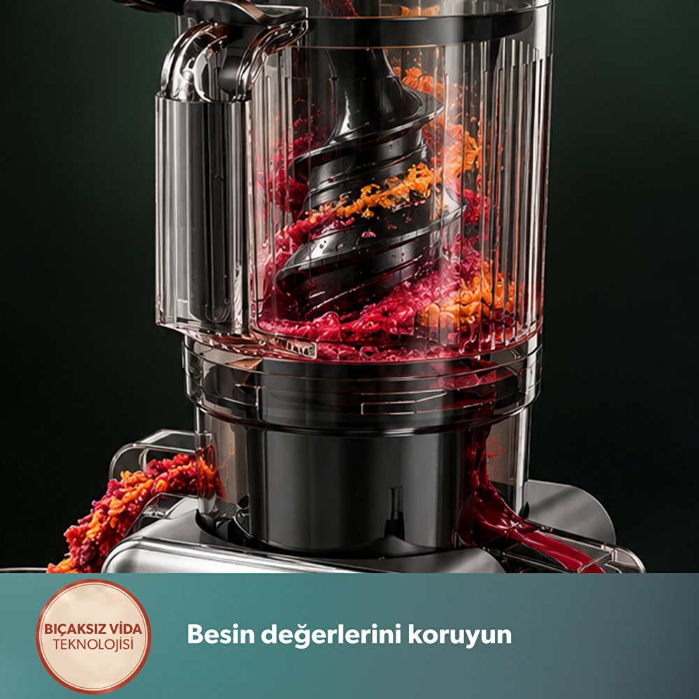 Homend Vitamillion 2605H Katı Meyve Sıkacağı görseli 5