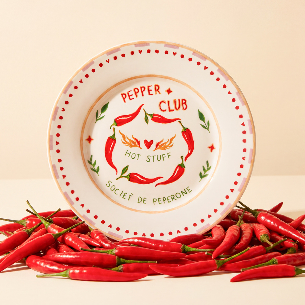 Karaca Pepper Club Pasta Tabağı 19 cm görseli 3