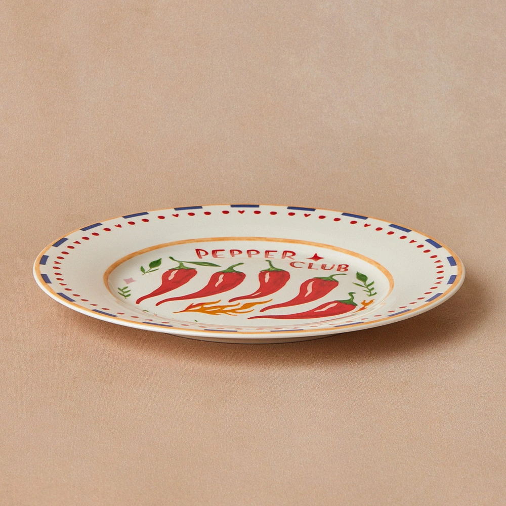 Karaca Pepper Club Pasta Tabağı 19 cm Mavi görseli 3